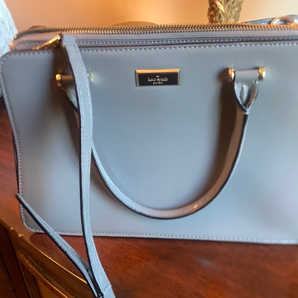 Kate Spade Bixby gray purse